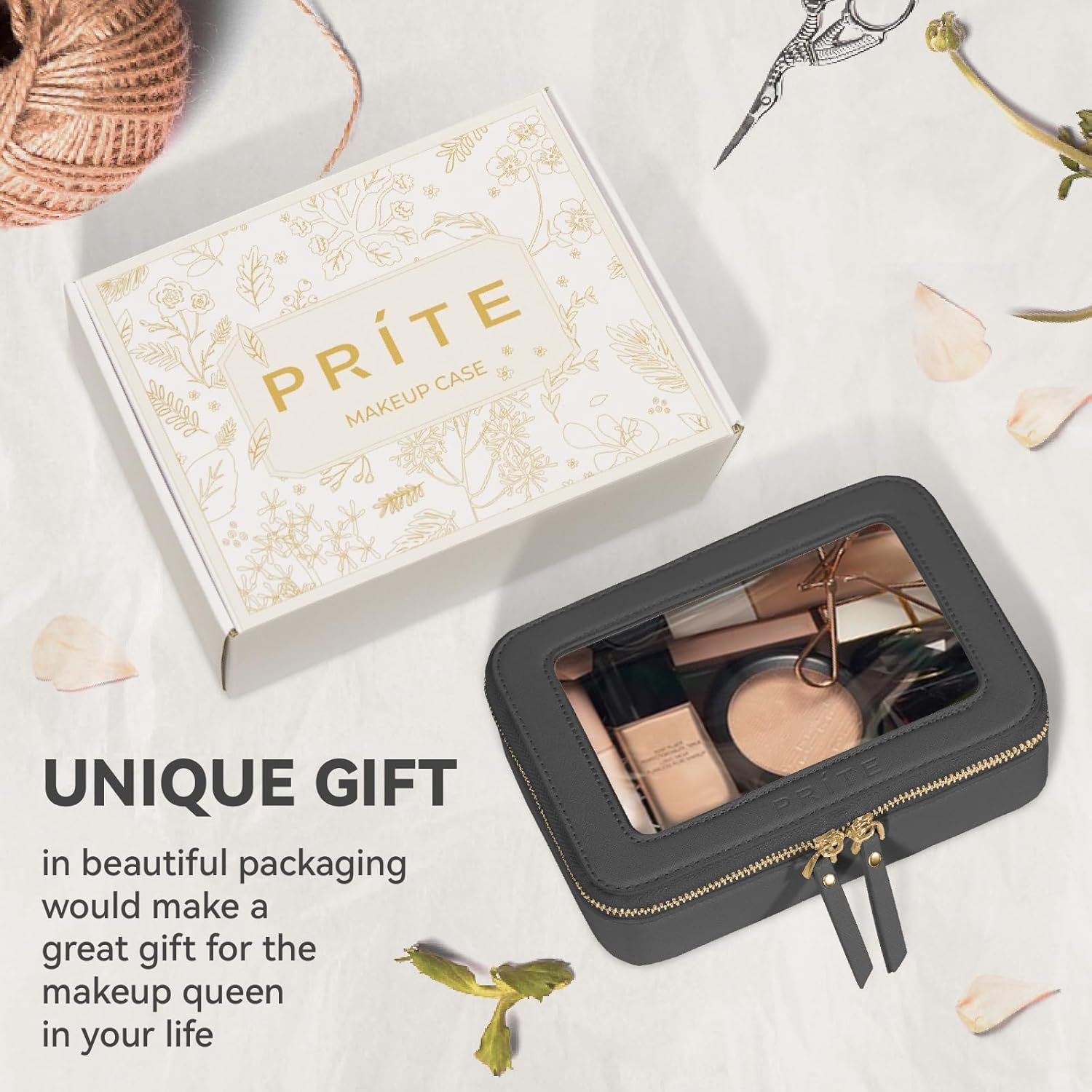 Private Label Clear Makeup Bag Cosmetic Organizer Manufacturer Waterproof Travel Toiletry Skincare Pouch with Golden Zipper Custom Logo (Black) Private Label Clear Makeup Bag Cosmetic Organizer Manufacturer Waterproof Travel Toiletry Skincare Pouch with Golden Zipper Custom Logo (Black)