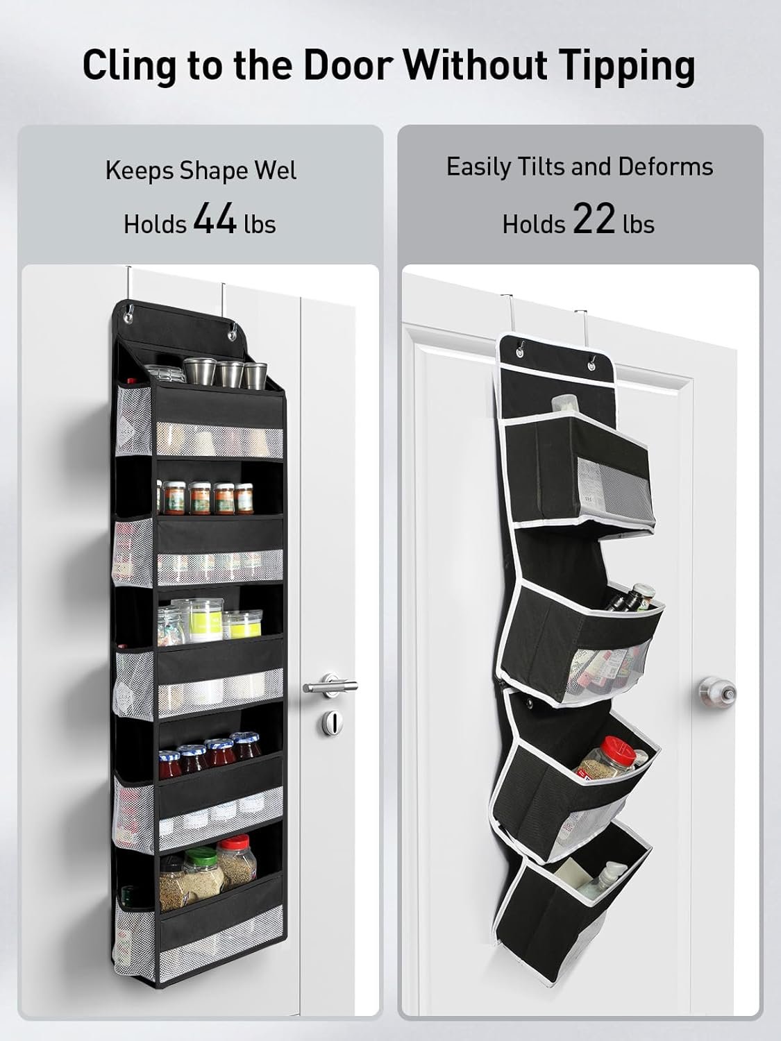 Private Label 1 Pc Over the Door Organizer with 5 Bins and 10 Side Pockets Custom Logo 44lbs Load Hanging Bathroom Bedroom Nursery Newborn Baby Essentials from Manufacturer Black Private Label 1 Pc Over the Door Organizer with 5 Bins and 10 Side Pockets Custom Logo 44lbs Load Hanging Bathroom Bedroom Nursery Newborn Baby Essentials from Manufacturer Black