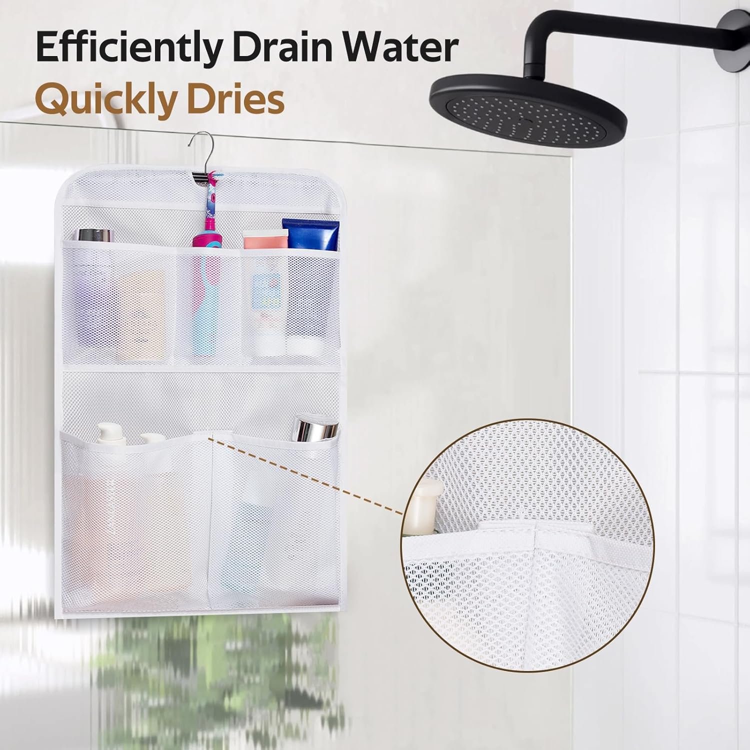 Manufacturer Shower Caddy Organizer 5 Pockets Private Label Roll Up Hanging Bathroom Accessories Storage Custom Logo for Camper RV Gym Cruise Cabin College Dorm Shower Small Manufacturer Shower Caddy Organizer 5 Pockets Private Label Roll Up Hanging Bathroom Accessories Storage Custom Logo for Camper RV Gym Cruise Cabin College Dorm Shower Small