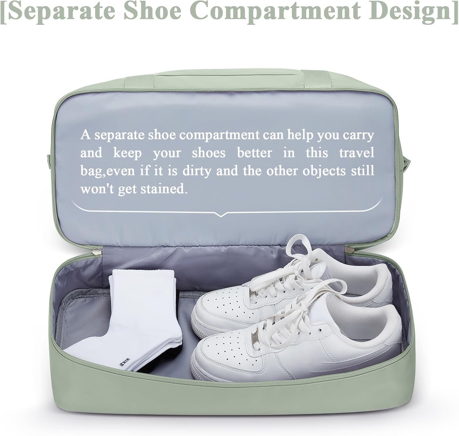 Custom Logo Travel Duffel Bag with Shoes Compartment Private Label Carry On Overnight Weekender Bag for Women Spirit Airlines 18x14x8 Personal Item Manufacturer Custom Logo Travel Duffel Bag with Shoes Compartment Private Label Carry On Overnight Weekender Bag for Women Spirit Airlines 18x14x8 Personal Item Manufacturer