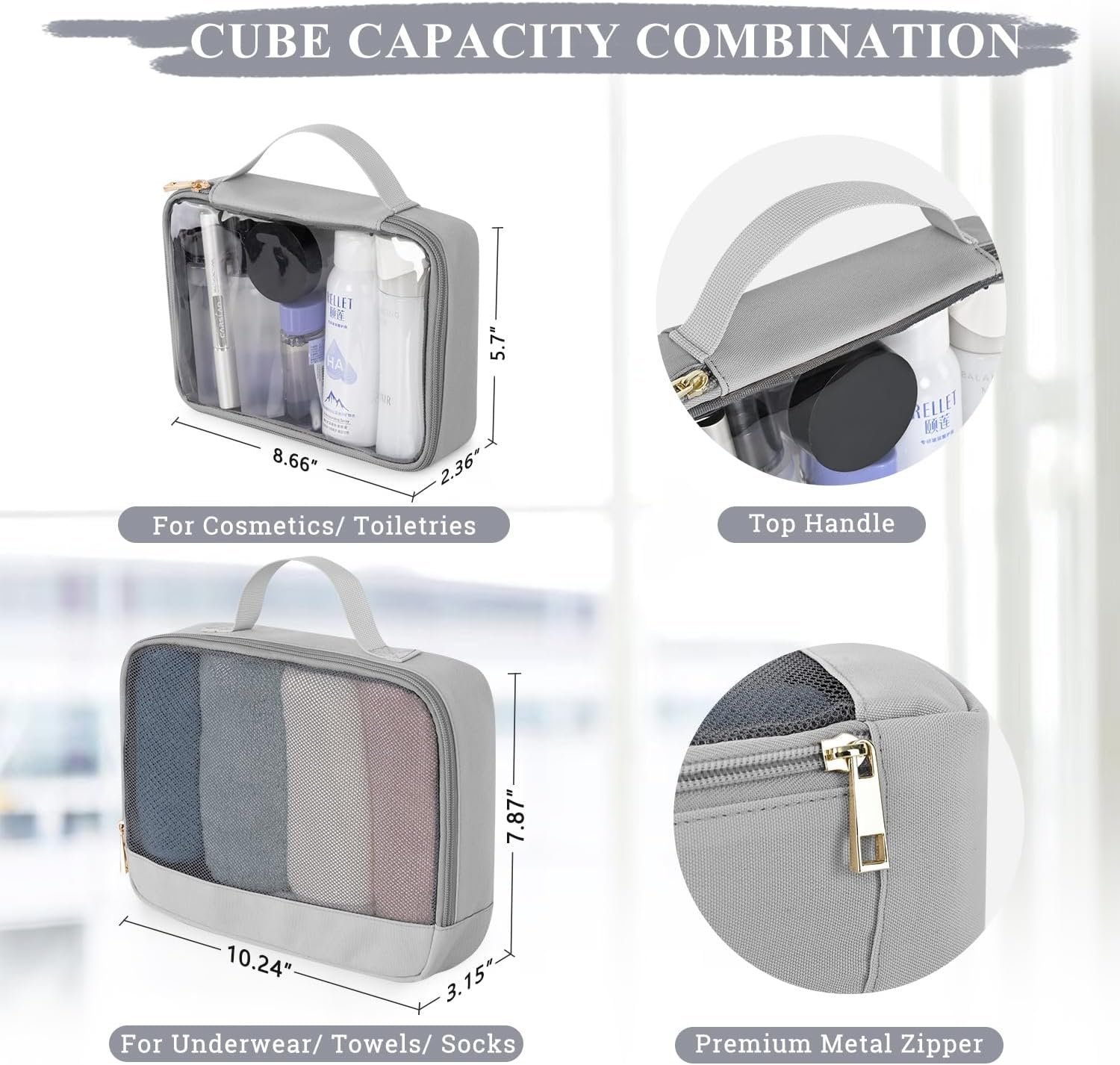 Custom Logo 40L 17 Inch Laptop Carry On Flight Approved Travel Backpack Private Label Waterproof Personal Item Bag for Business Work College School Weekend Manufacturer Gray