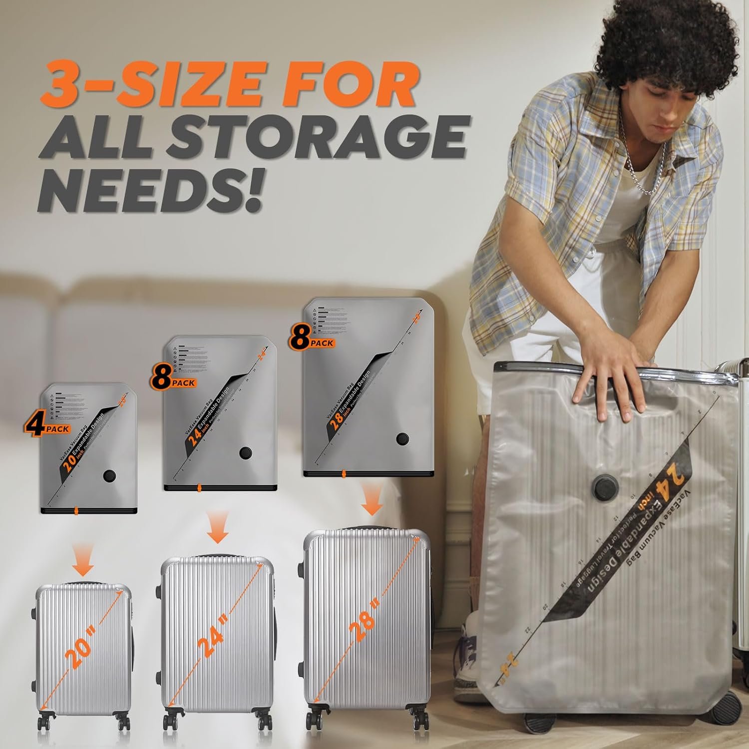 Custom Logo Rechargeable Wireless Pump 20 Pack Private Label Portable Space Saver Vacuum Compression Travel Storage Bags Manufacturer for Clothes Blankets Home Seasonal Storage