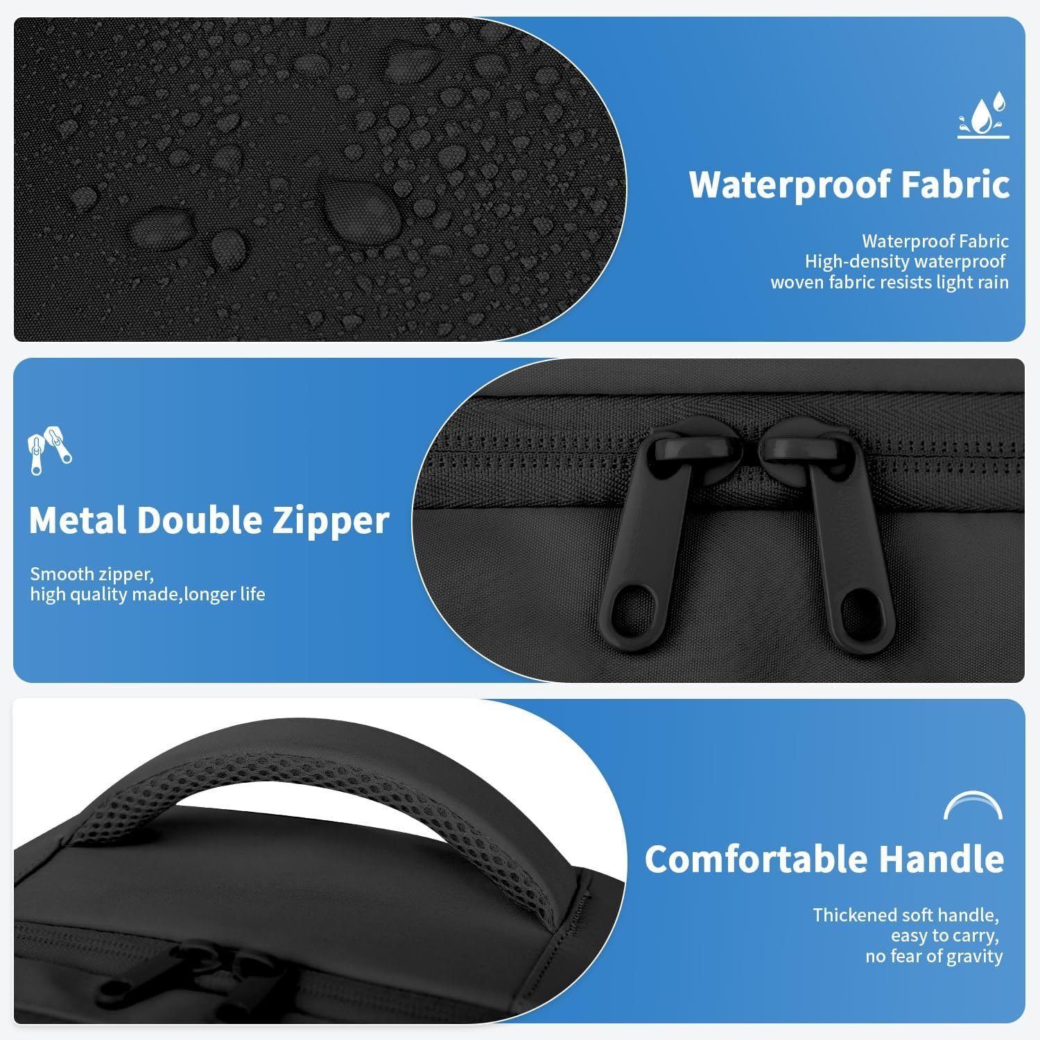 Custom Logo Travel Backpack for Women & Men - Private Label Carry-On TSA 15.6 Inch Laptop Flight Approved Personal Item Nurse Casual Daypack for Weekender Business Trips Factory Black