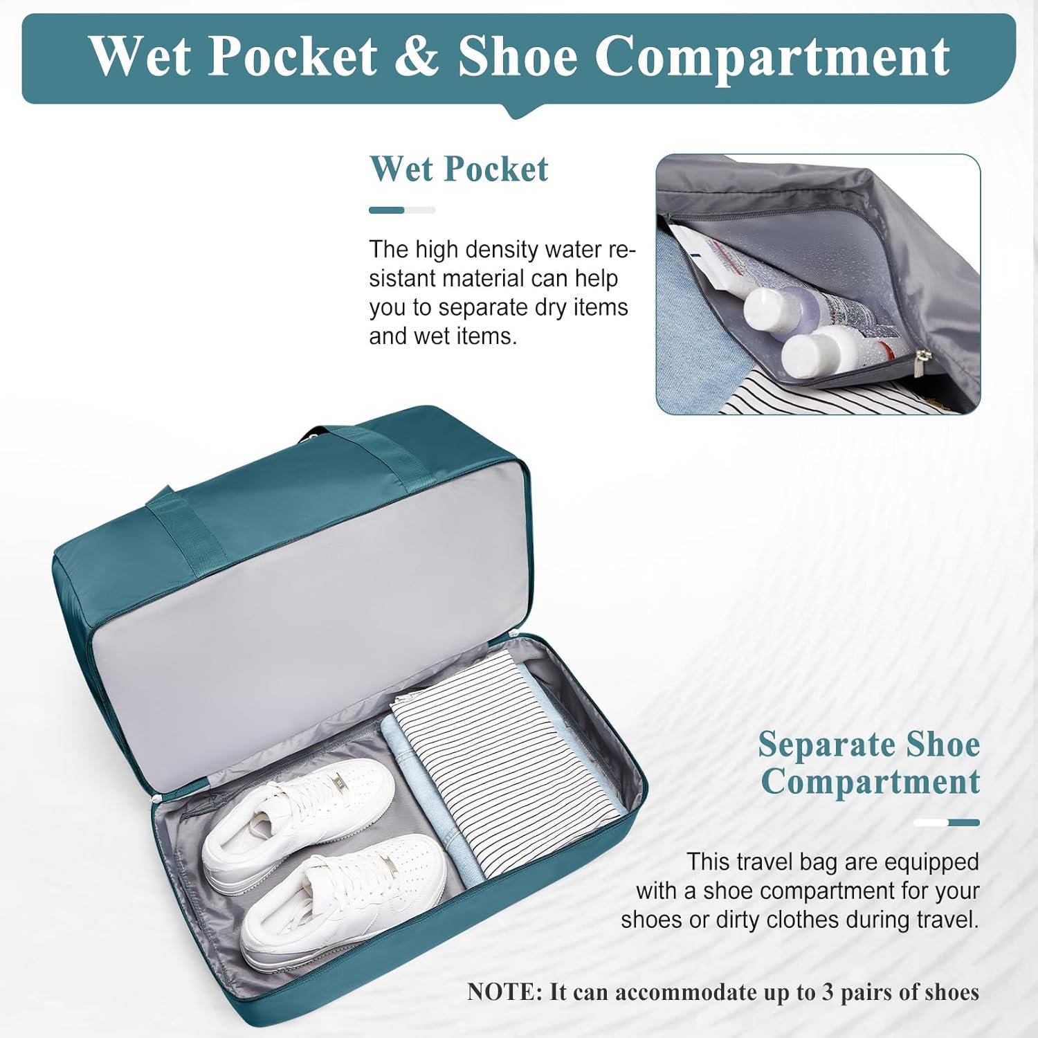 Private Label Extra Large Travel Duffel Bag Carry-On Overnight Weekender with Custom Logo Shoes Compartment for Women Business Trips Sports Hospital Manufacturer