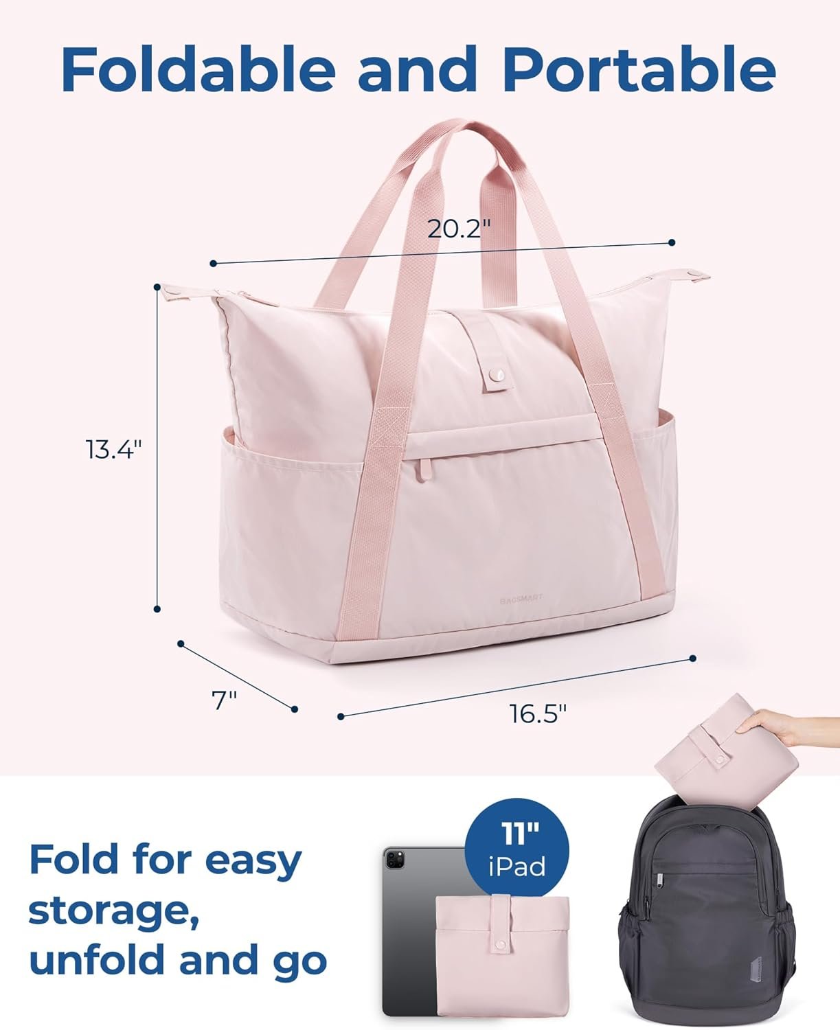Manufacturer Personal Item Travel Bag for Spirit Airlines 23L Custom Logo Lightweight Foldable Gym Duffle Weekender Overnight Bag for Women Private Label Manufacturer Personal Item Travel Bag for Spirit Airlines 23L Custom Logo Lightweight Foldable Gym Duffle Weekender Overnight Bag for Women Private Label