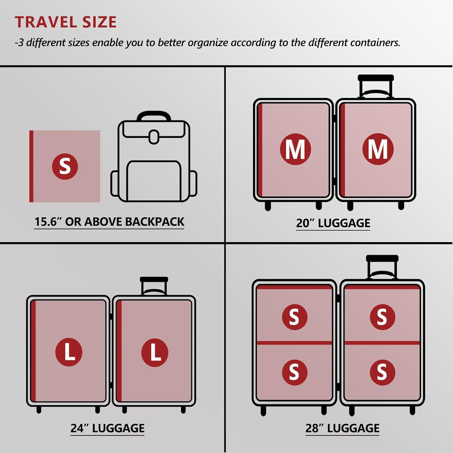 Private Label Travel Vacuum Bags for Clothing with Rechargeable Electric Pump, Custom Logo Compression Packing Cubes Organizer Storage for Luggage Suitcase, Manufacturer Space Saver Seal Bags 18 Combo for Vacation Cruise