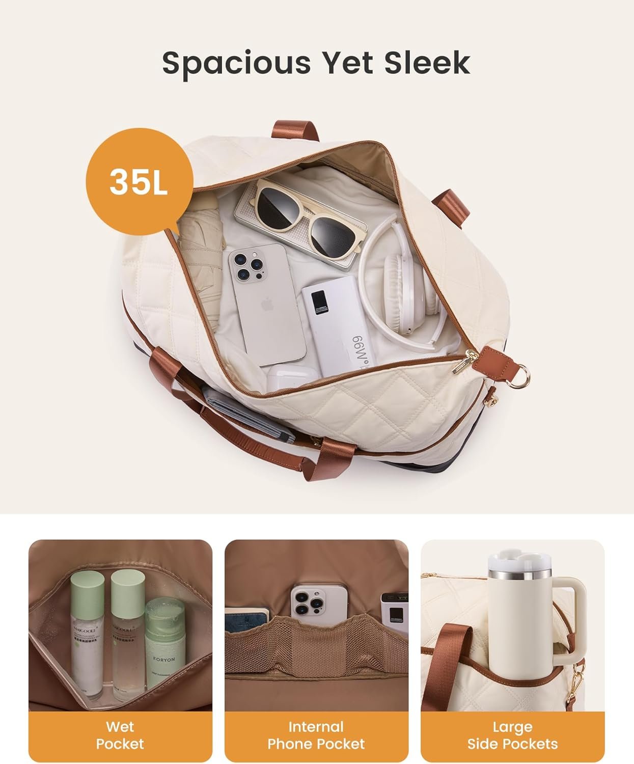 Custom Logo Weekender Bags for Women with Shoe Compartment, Private Label Lightweight Travel Duffle Bag with Wet Pocket, Manufacturer Hospital Overnight Bag for Labor Delivery Personal Item Carry On for Gym Sport