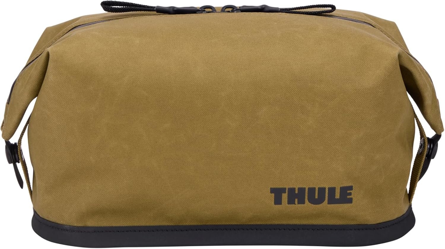 Custom Logo Water-Resistant Toiletry Bag for Toiletries Makeup & Shaving Essentials with Removable Liquids Bag - Private Label Easy to Clean Snap Loop for Hanging - Waxed PFC-Free Fabric Manufacturer