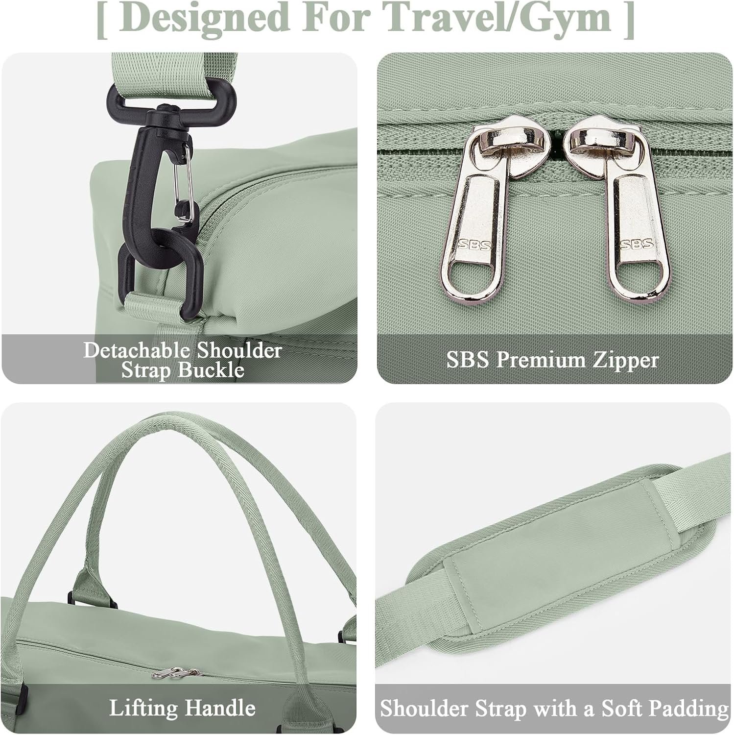 Custom Logo Travel Duffel Bag with Shoes Compartment Private Label Carry On Overnight Weekender Bag for Women Spirit Airlines 18x14x8 Personal Item Manufacturer Custom Logo Travel Duffel Bag with Shoes Compartment Private Label Carry On Overnight Weekender Bag for Women Spirit Airlines 18x14x8 Personal Item Manufacturer