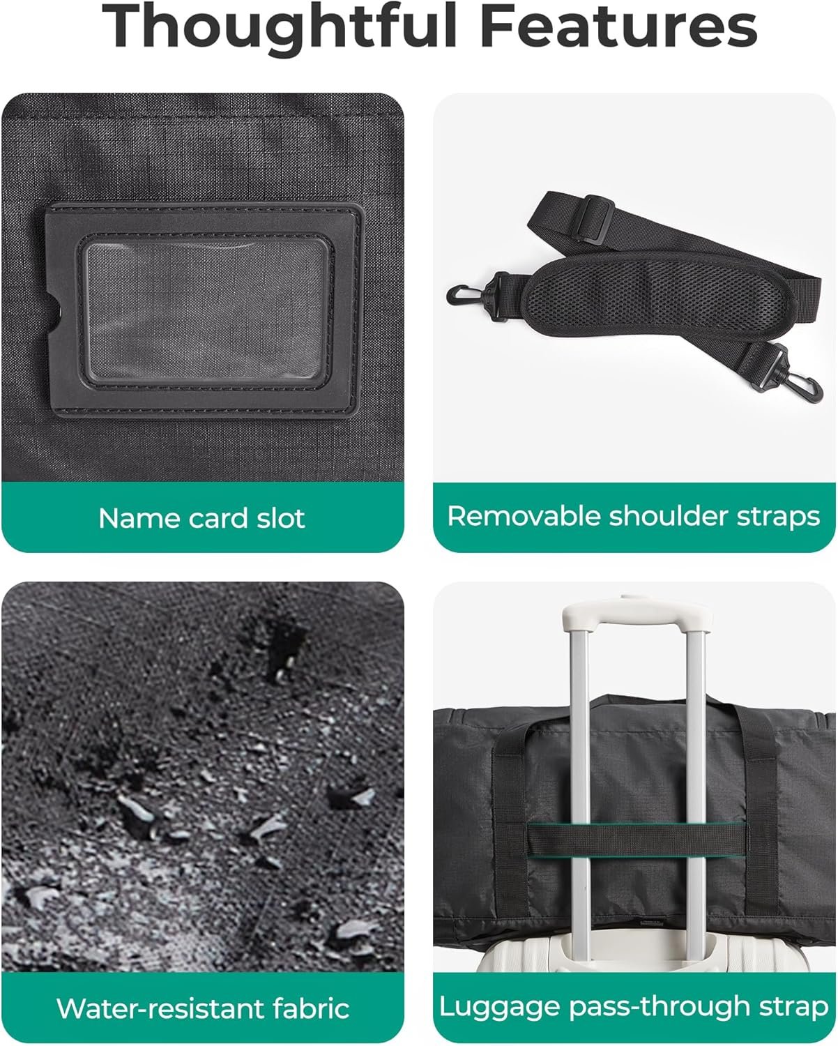 Private Label 60L Foldable Duffel Bag for Travel Custom Logo Large 4-in-1 Carry-On Weekender Backpack for Men Manufacturer Gray