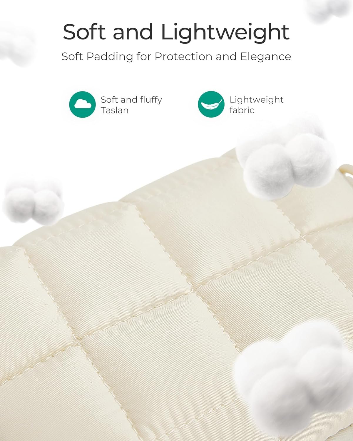 Custom Logo Protective Puffy Digital Camera Case with 2 Carrying Ways Lightweight & Waterproof Private Label Small Camera Bag for Canon PowerShot G7X Mark II/III/Sony DSCW800/DSCW830 Factory - Camel