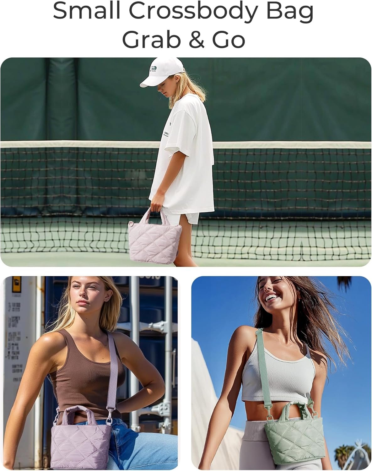 Private Label Crossbody Bags for Women Small Custom Logo Crossbody Purse Mini Tote Travel Shoulder Handbag Manufacturer