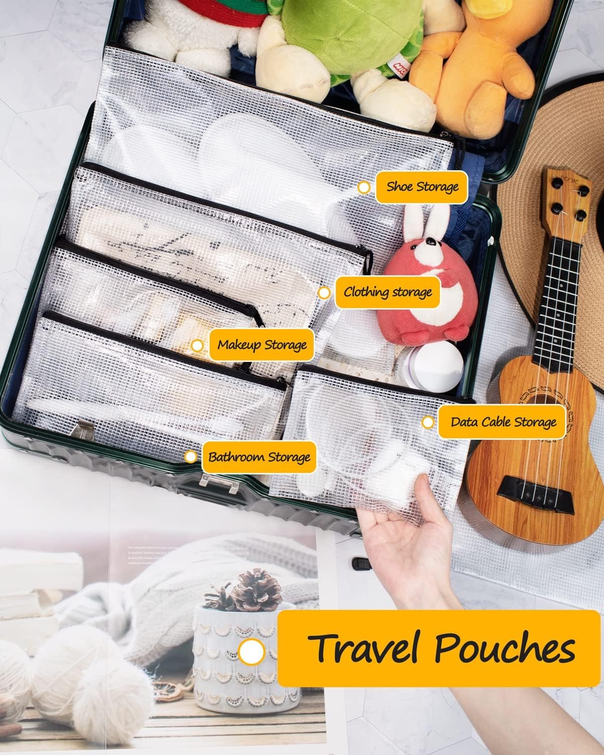 Private Label Multisize Mesh Zipper Pouches with Custom Logo Black 21 Packs Water-Resistant Zip Bag for School Office Supplies Puzzles and Games Organizing Storage from Manufacturer Private Label Multisize Mesh Zipper Pouches with Custom Logo Black 21 Packs Water-Resistant Zip Bag for School Office Supplies Puzzles and Games Organizing Storage from Manufacturer