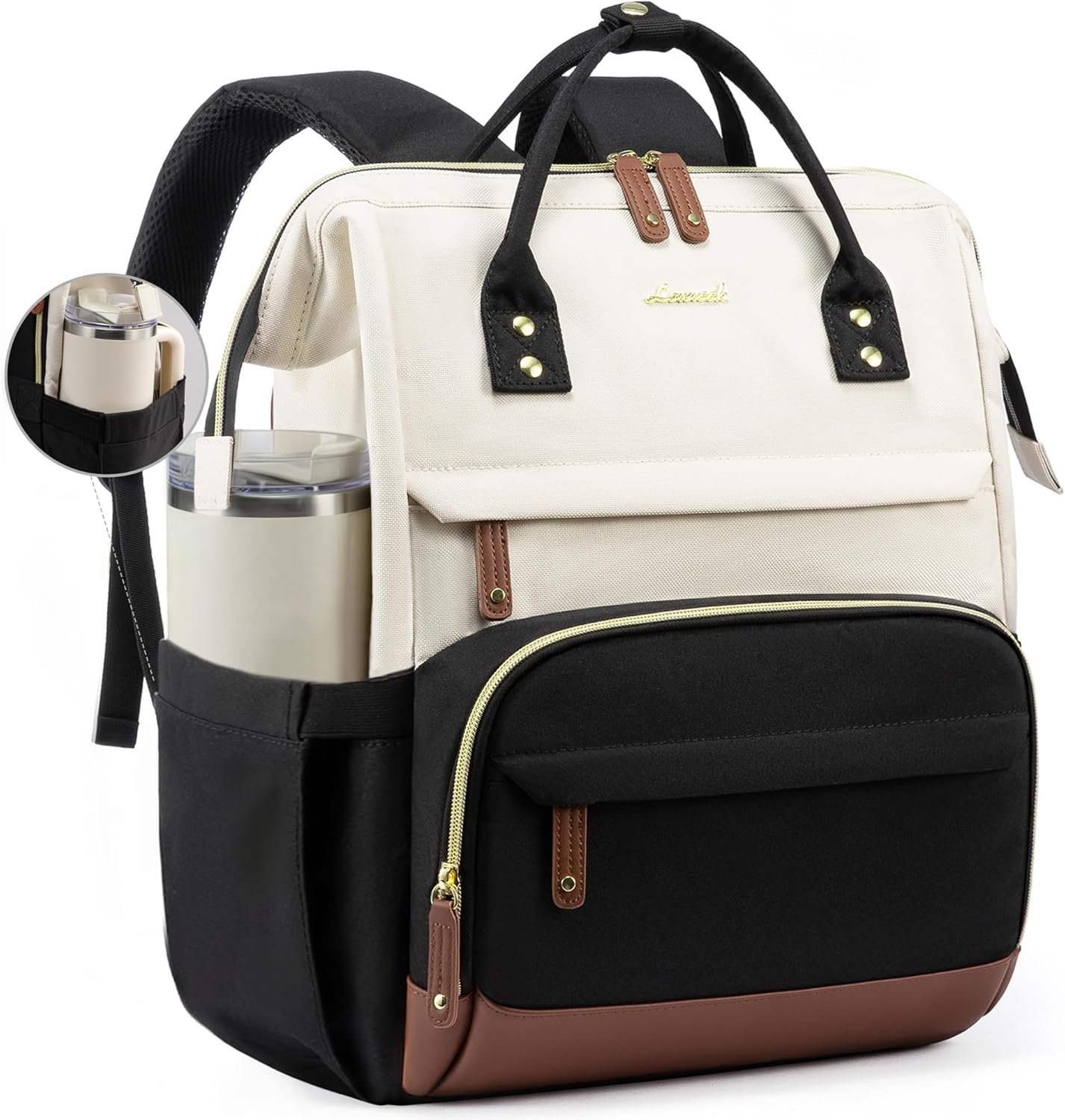 Custom Logo 15.6 Inch Laptop Backpack for Women Large Capacity Waterproof Business Purse Private Label Nurse Bag College Bookbag for School Manufacturer Casual Daypack for Travel