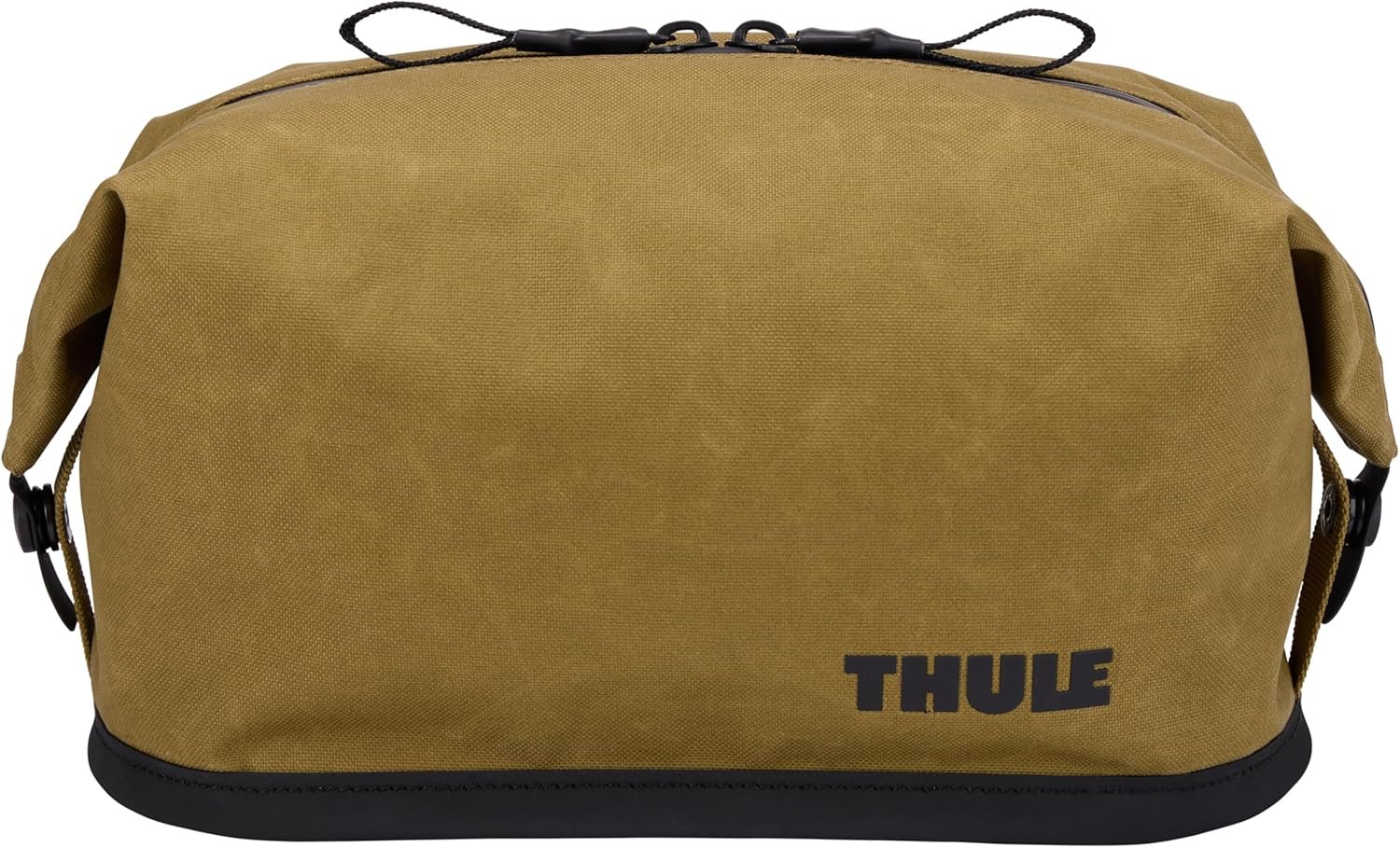 Custom Logo Water-Resistant Toiletry Bag for Toiletries Makeup & Shaving Essentials with Removable Liquids Bag - Private Label Easy to Clean Snap Loop for Hanging - Waxed PFC-Free Fabric Manufacturer