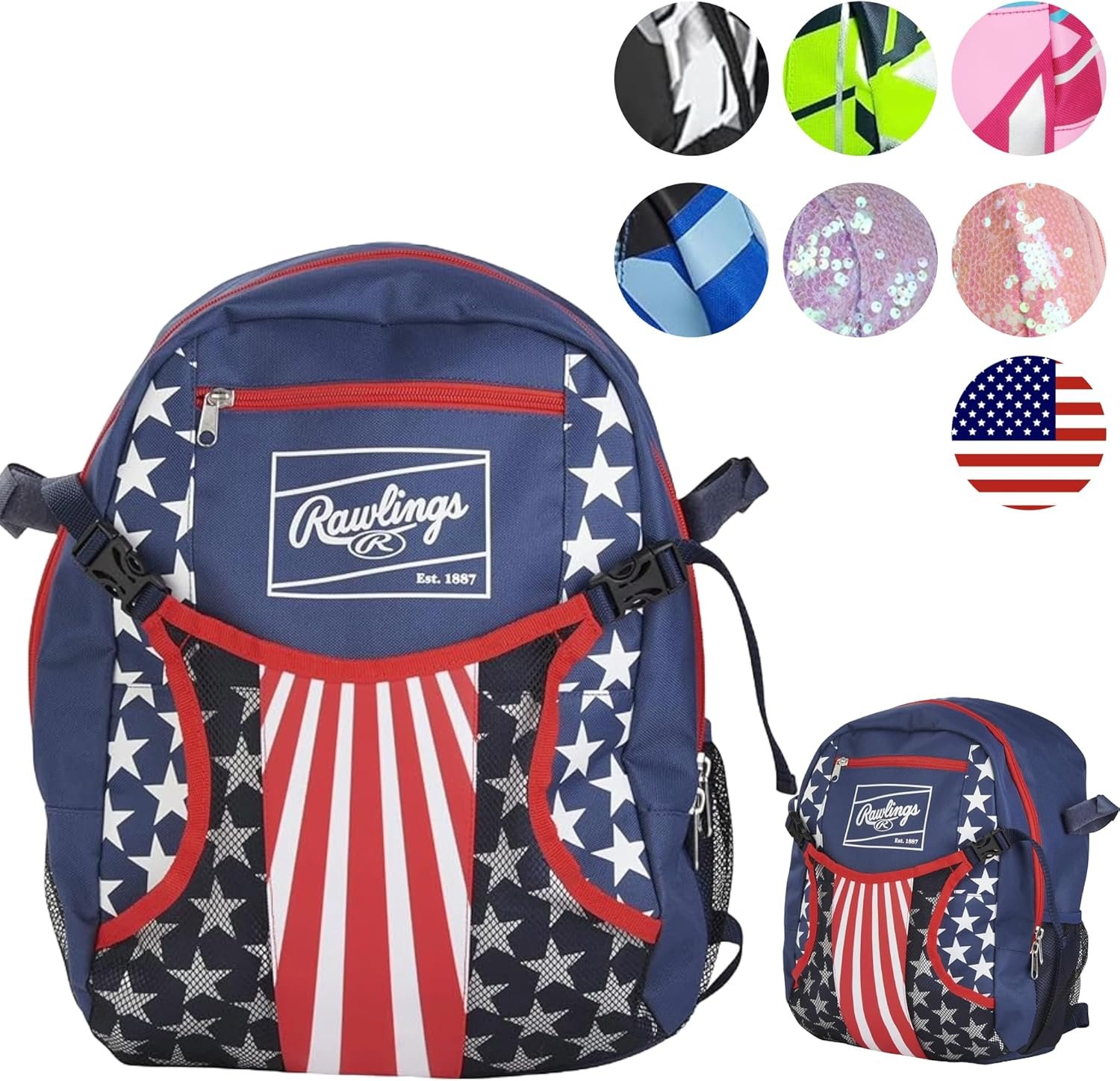 Private Label REMIX Backpack Equipment Bag with Custom Logo for T-Ball Youth Baseball Softball by Manufacturer