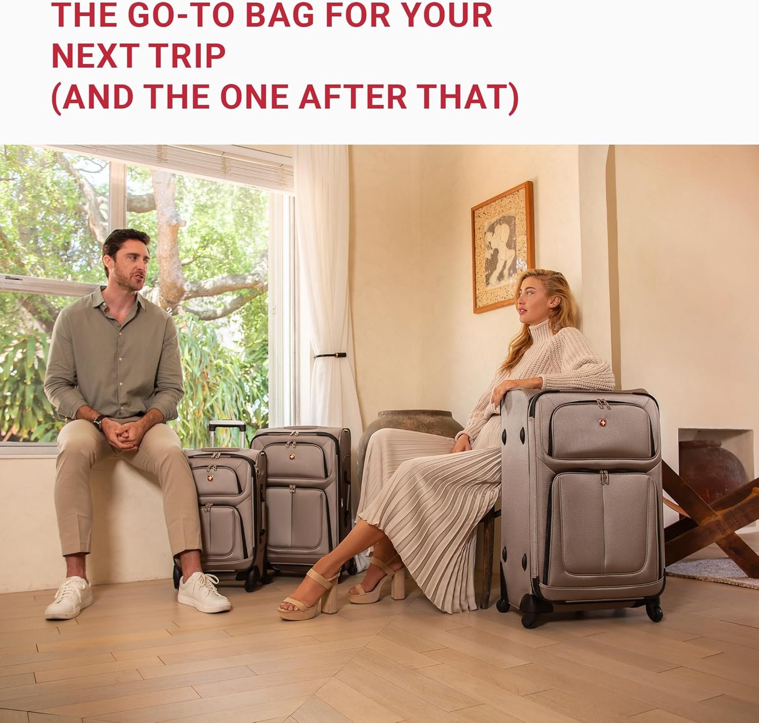 Private Label Softside Expandable Luggage Large Checked 29 Inch Suitcase with 360 Degree Wheels & Retractable Handle Custom Logo Perfect for 7-9 Night Trips Manufacturer Black