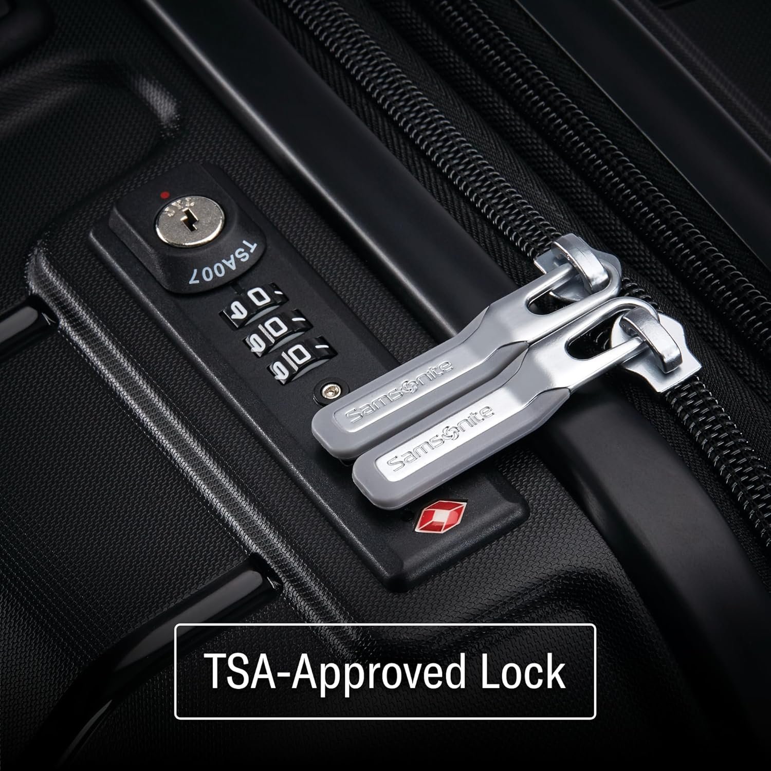 Private Label Hardside Carry-On Luggage with Spinner Wheels - Custom Logo TSA Airline-Approved Hardshell Suitcase - Manufacturer Expandable Hard Shell Smooth Rolling Wheels for Lightweight Travel Black