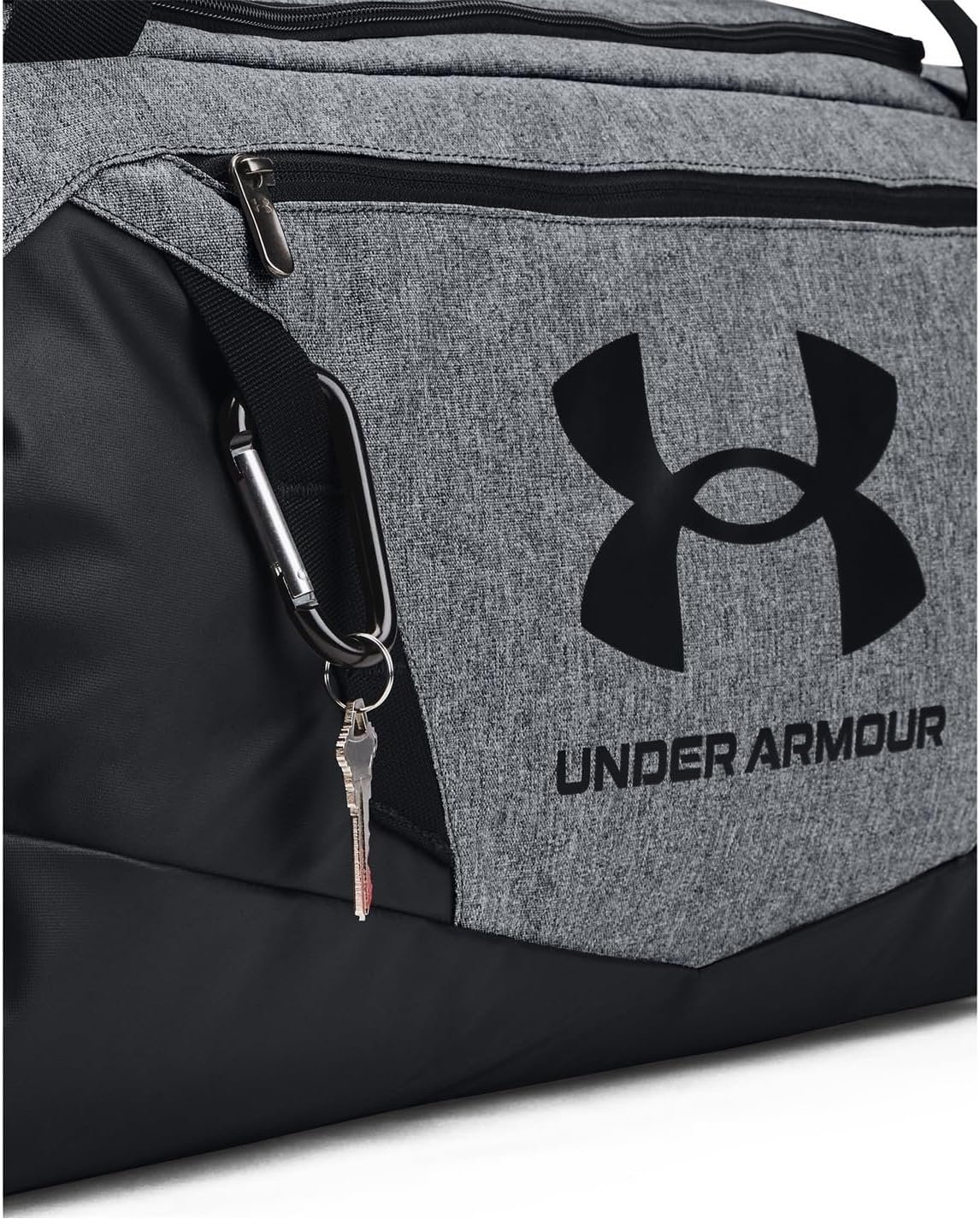 Custom Logo Unisex Adult Undeniable 5.0 Duffle Private Label Pitch Gray Medium Heather Black Factory Medium