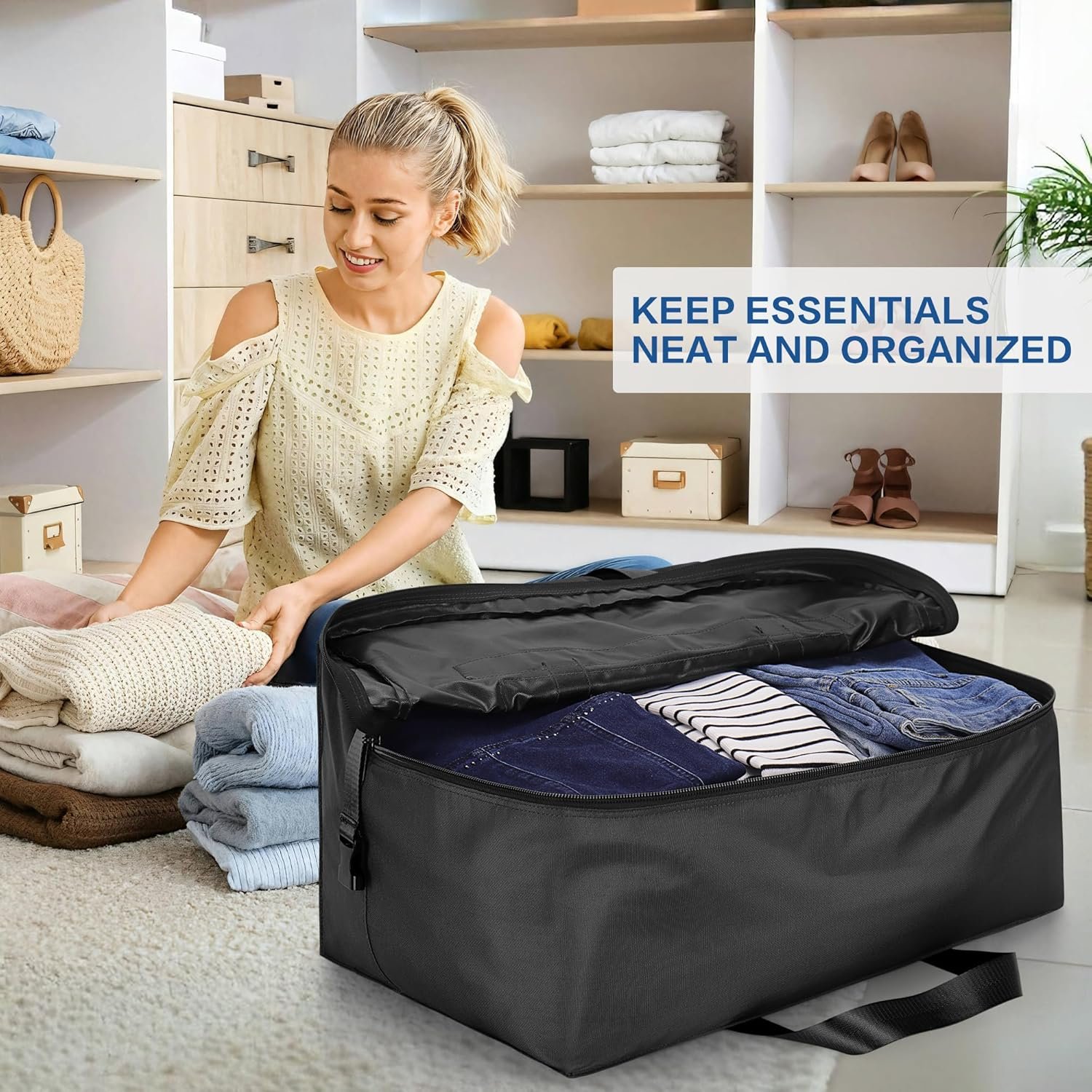 Manufacturer Extra Large 120L Foldable Waterproof Duffel Bag Private Label for Travel Camping Overnight with Custom Logo Collapsible Storage for Moving Black Manufacturer Extra Large 120L Foldable Waterproof Duffel Bag Private Label for Travel Camping Overnight with Custom Logo Collapsible Storage for Moving Black