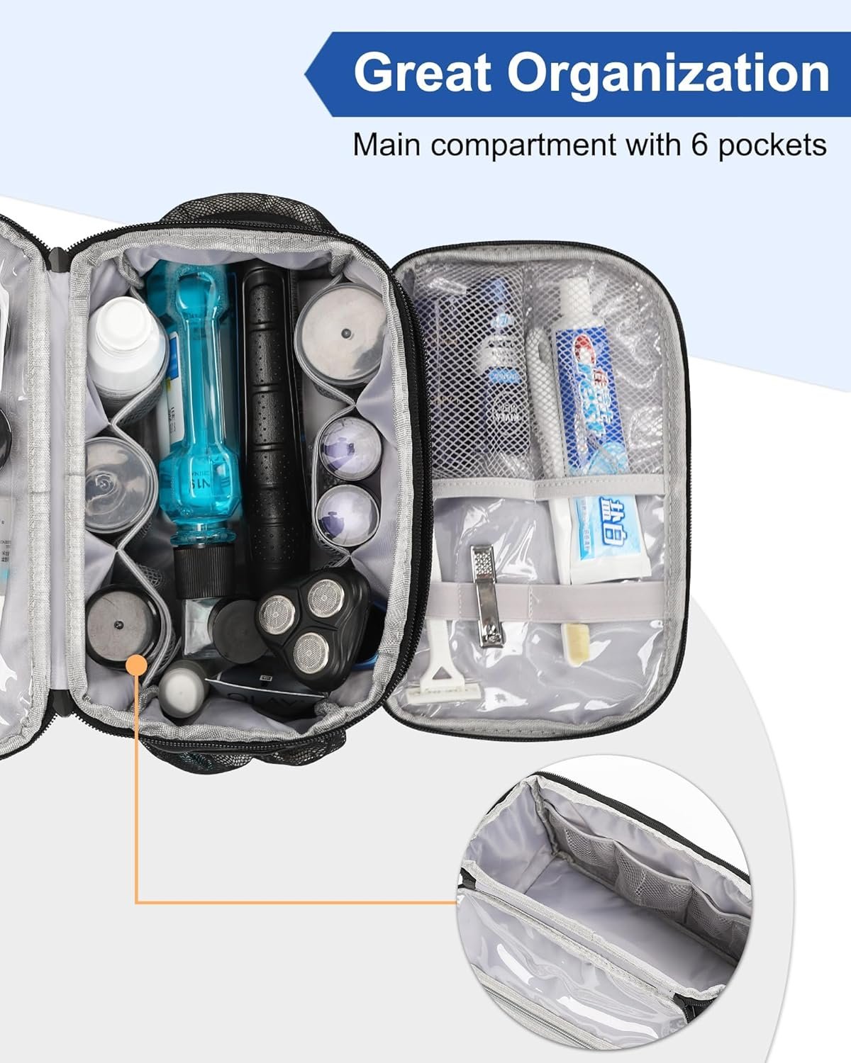 Private Label Hanging Toiletry Bag for Men and Women Water Resistant Dopp Kit Shaving Bag with Custom Logo Large Capacity Travel Organizer Case from Manufacturer Black Private Label Hanging Toiletry Bag for Men and Women Water Resistant Dopp Kit Shaving Bag with Custom Logo Large Capacity Travel Organizer Case from Manufacturer Black