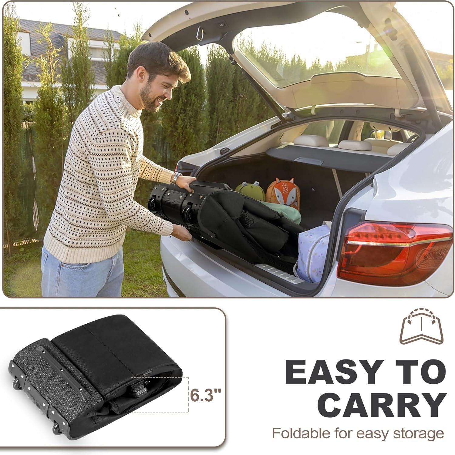 Custom Logo Golf Travel Bag Heavy Duty 600D Polyester Oxford Wear-Resistant Excellent Zipper Universal Size with Wheels Private Label Soft-Sided Golf Club Travel Cover Manufacturer