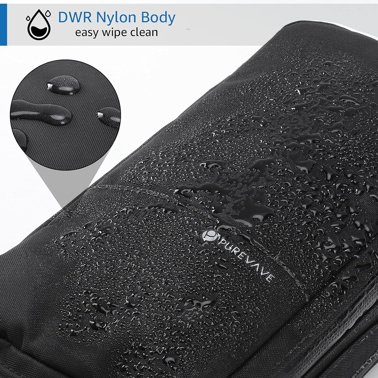 Custom Logo Compact Mens Toiletry Travel Hanging Bag Private Label Waterproof Dopp Kit Wash Pouch Factory Black