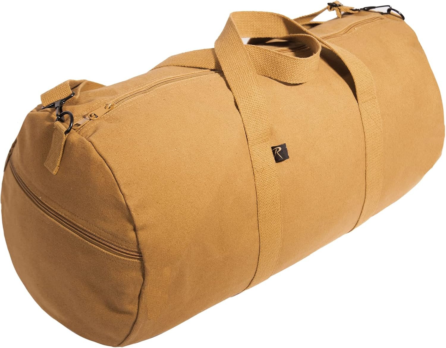 Custom Logo Heavy-Duty Canvas Shoulder Duffle Bag Private Label Rugged Travel Gym Manufacturer