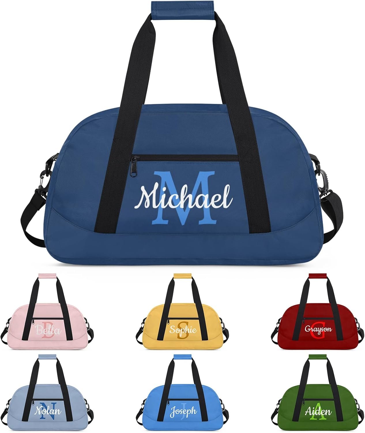 Custom Logo Personalized Name Duffel Bags Private Label Dance Cheerleading Gym Weekender Overnight Sports Tote Factory for Women Men