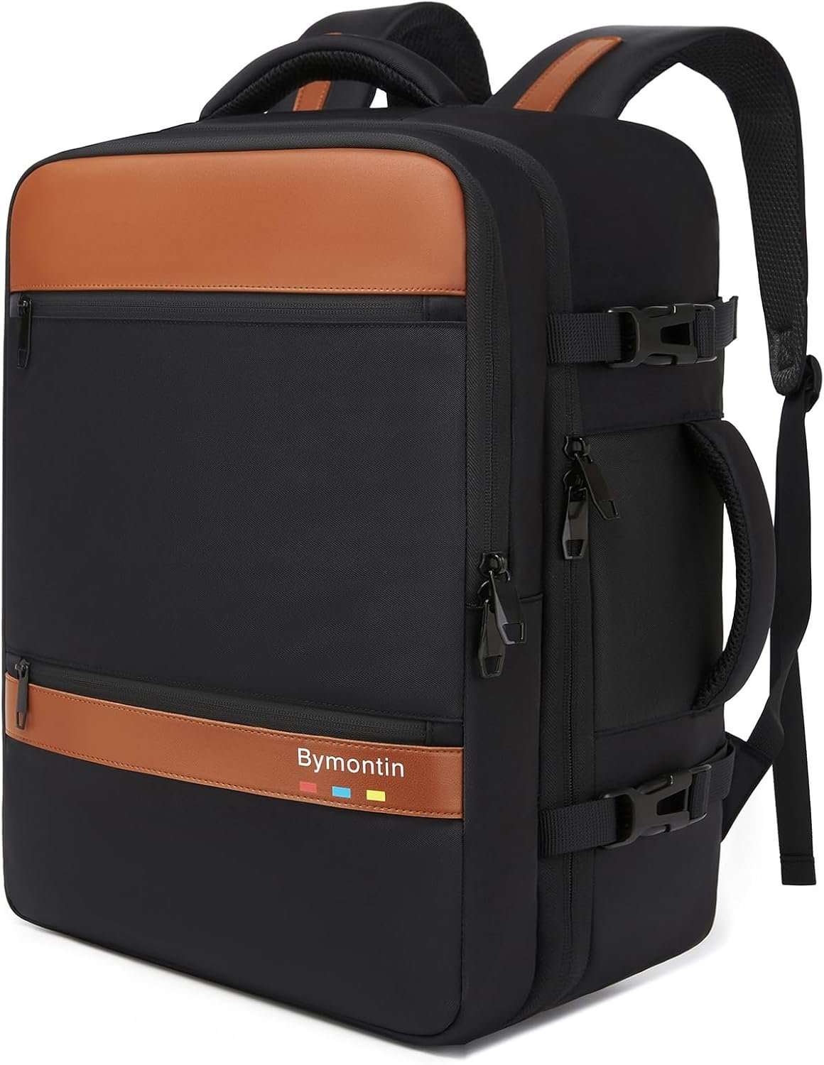 Custom Logo Smart Suitcase-style Laptop Backpack 25L/35L by Manufacturer Practical Travel Bag for Work Leisure & Flight Private Label Luggage-Style Commuter Pack Black 25L