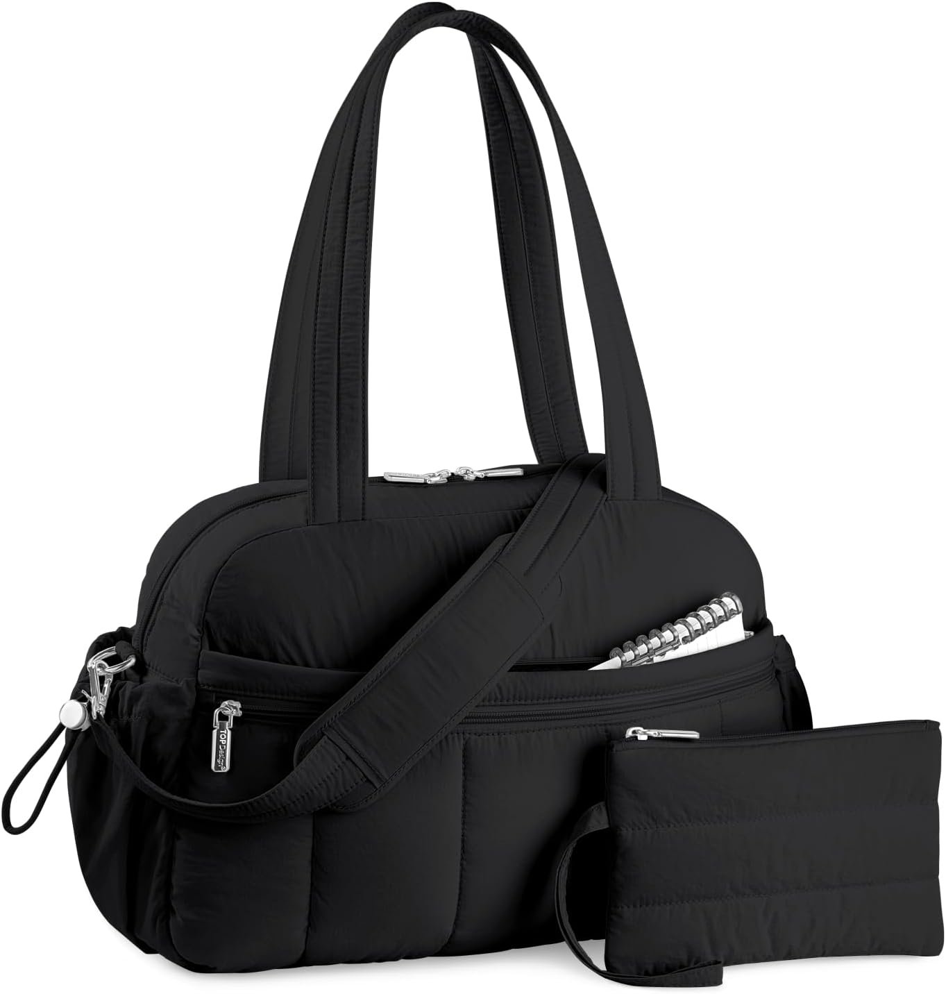 Custom Logo Travel Duffel Bag for Women Private Label Puffer Gym Bag Sports Tote with Wet Pocket Factory Carry On Weekender with Luggage Sleeve Black Custom Logo Travel Duffel Bag for Women Private Label Puffer Gym Bag Sports Tote with Wet Pocket Factory Carry On Weekender with Luggage Sleeve Black