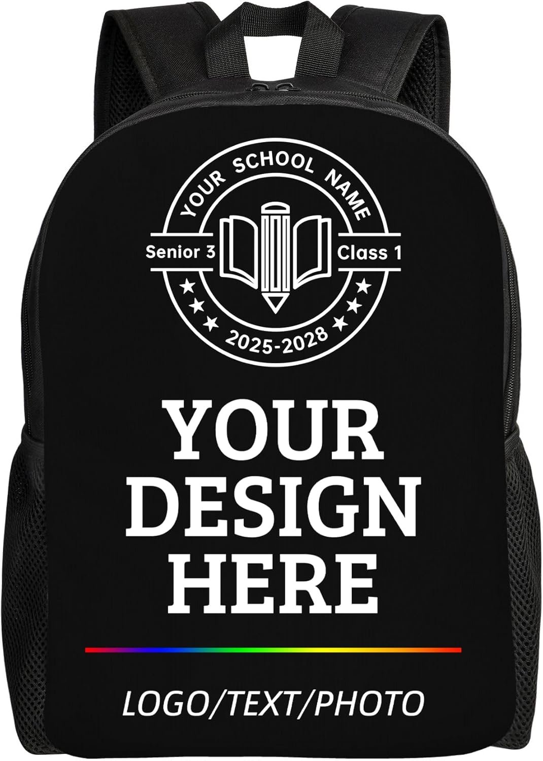 Private Label Bulk Laptop Backpacks Personalized Custom Logo for Women Men Casual Travel Computer Bookbags Manufacturer