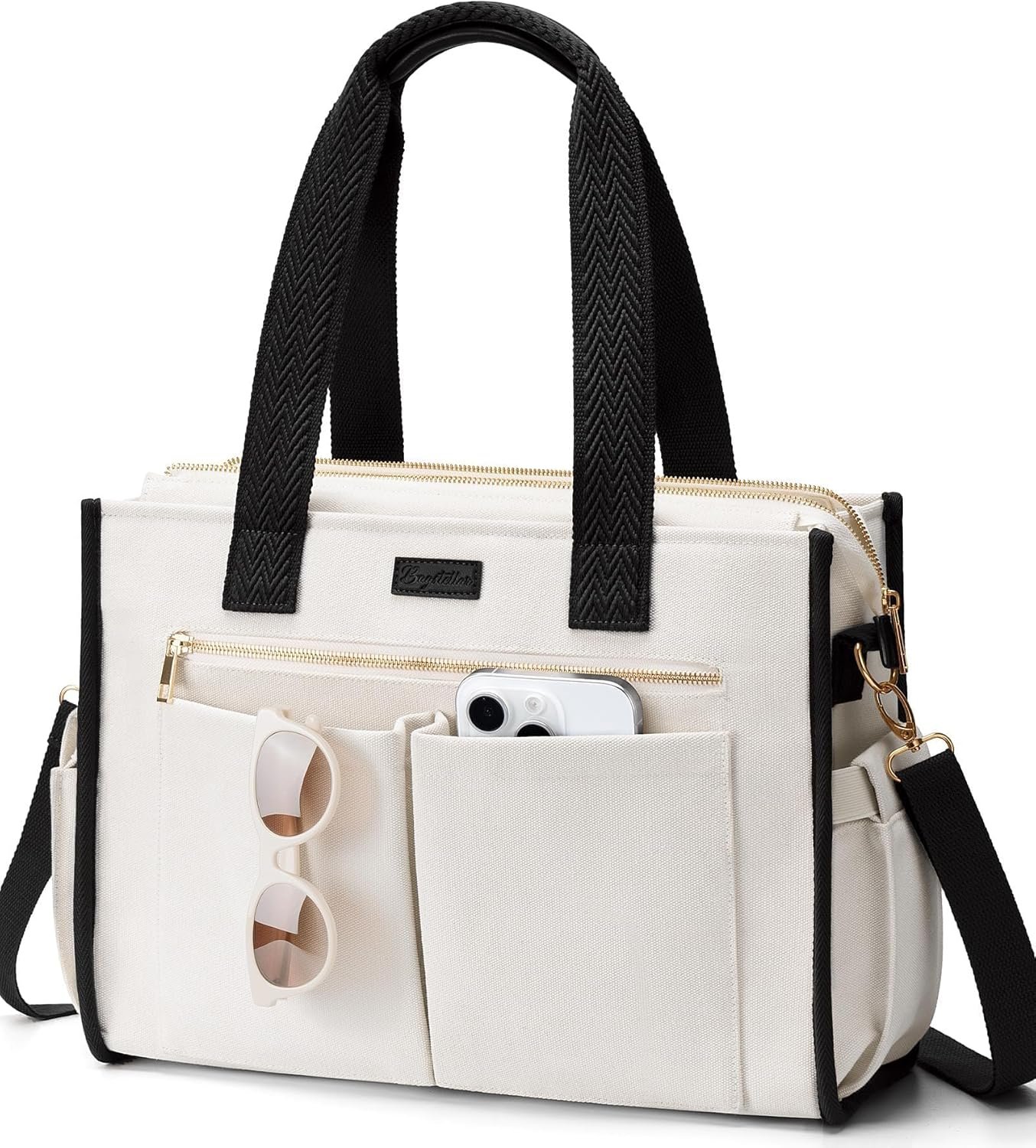 Private Label Canvas Tote Bag for Women 15-Pockets Large Laptop Work Purse Crossbody Nurse Teacher Bible School Travel with Custom Logo Strap Zipper Multi Compartment Stands Upright College Shoulder Clinical Nursing Bag Ideal Gift Manufacturer Private Label Canvas Tote Bag for Women 15-Pockets Large Laptop Work Purse Crossbody Nurse Teacher Bible School Travel with Custom Logo Strap Zipper Multi Compartment Stands Upright College Shoulder Clinical Nursing Bag Ideal Gift Manufacturer