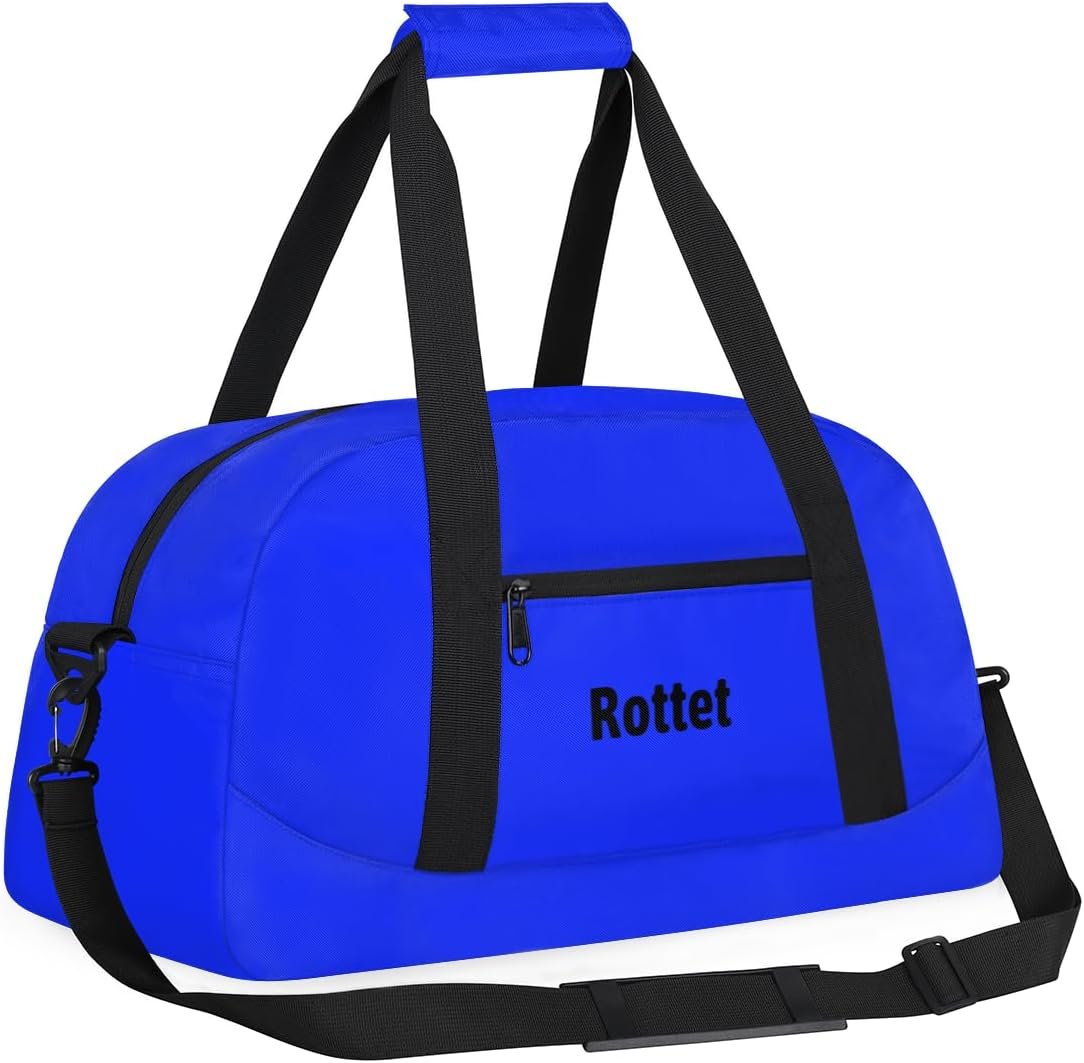 Private Label Personalized Duffle Bag for Kids Gym Sports Travel Overnight Weekender with Custom Logo Navy Blue for Boys and Girls Manufacturer