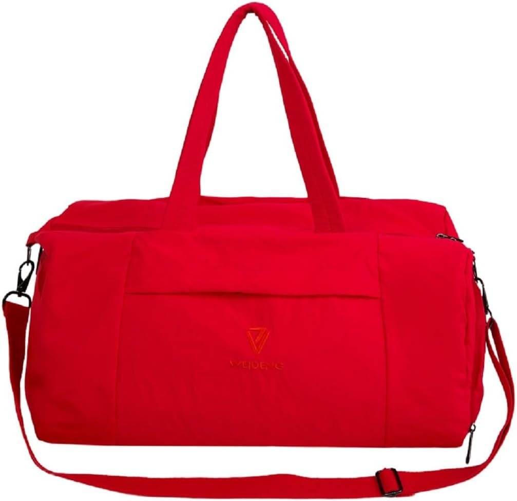 Private Label Waterproof Travel Duffle Carry-On Overnight Weekender Bag for Men and Women, Custom Logo Gym Tote with Shoe Compartment Factory