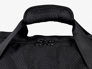 Custom Logo 65L Duffel Bag with Shoes Compartment Private Label Foldable Travel Duffel for Men Women Large Packable Water Repellent & Tear Resistant from Supplier Black